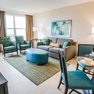 Vacation Village at Parkway — Sample Living Area