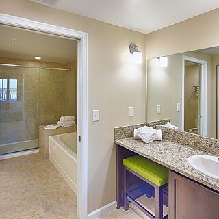 Vacation Village at Parkway — Sample Bathroom