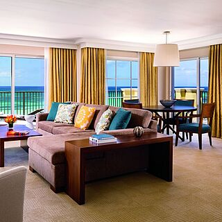 The Ritz-Carlton, Aruba — Sample Living Area