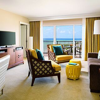 The Ritz-Carlton, Aruba — Sample Living Area