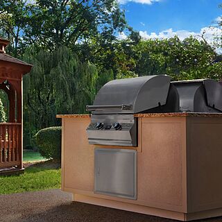 Marriott's Manor Club at Ford's Colony — BBQ Grill Area