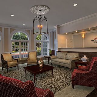 Marriott's Manor Club at Ford's Colony — Lobby Sitting Area
