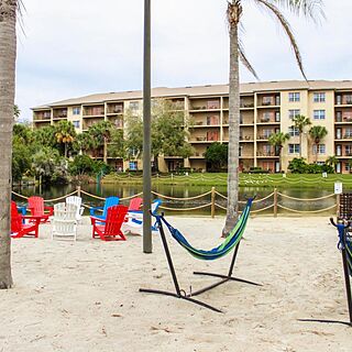 Aqua Sol, a Hilton Vacation Club — Beach Area