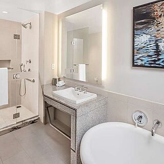 West 57th Street by Hilton Club — Sample Bathroom