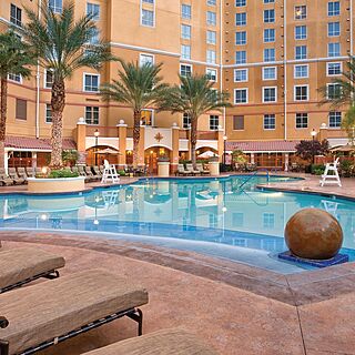 Club Wyndham Grand Desert — Pool With Life Guard Posts