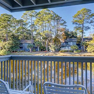 Ocean Cove Club at Palmetto Dunes &mdash; Sample Balcony