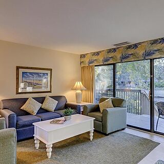 Ocean Cove Club at Palmetto Dunes &mdash; Sample Living Area