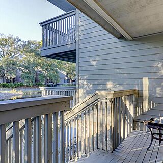 Ocean Cove Club at Palmetto Dunes &mdash; Sample Balcony
