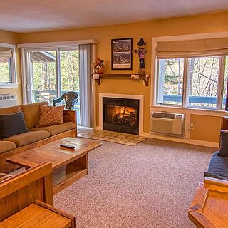 Attitash Mountain Village &mdash; Sample Living Area