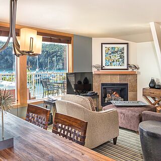 WorldMark Deer Harbor — Sample Living Area