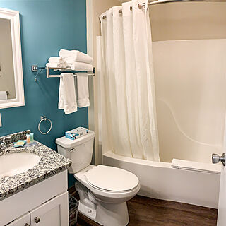 Riverview Resort — Sample Bathroom