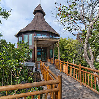 Grand Luxxe at Vidanta Riviera Maya — Spatium Spa entrance