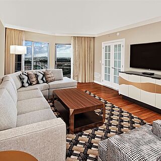 Parc Soleil by Hilton Grand Vacations — Sample Living Area