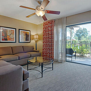 Orlando's Sunshine Resort — Sample Living Area