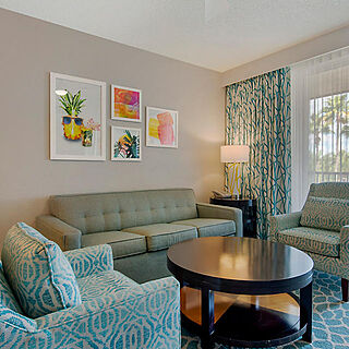 Orlando's Sunshine Resort — Sample Living Area