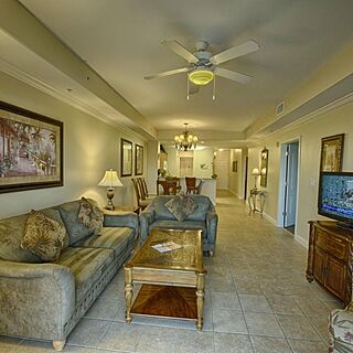 Blue Heron Beach Resort — Sample Living Area