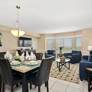 Silver Lake Resort — Sample Living Area