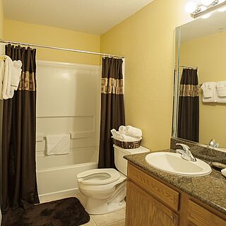 Silver Lake Resort — Sample Bathroom