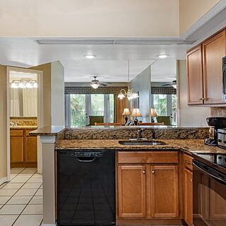 Vacation Villas at Fantasy World II — Sample Kitchen