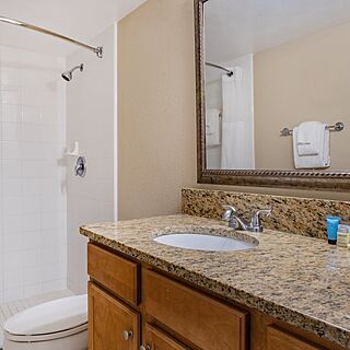 Vacation Villas at Fantasy World II — Sample Bathroom