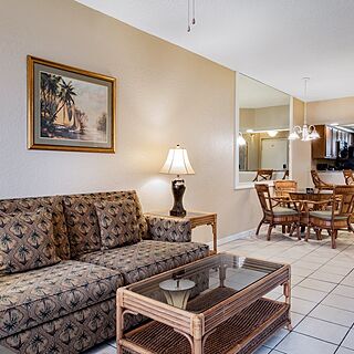 Vacation Villas at Fantasy World II — Sample Living Area