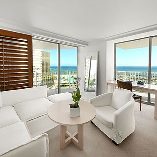 The Modern Honolulu — Sample Living Area
