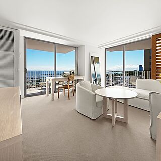 The Modern Honolulu — Sample Living Area