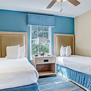 Villas at Summer Bay Orlando — Second bedroom with two twin beds