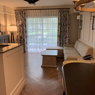 Disney's Saratoga Springs Resort & Spa — Sample Living Area
