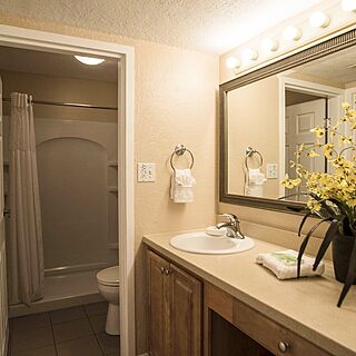 Magic Tree Resort — Sample Bathroom