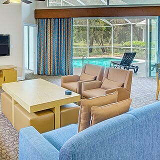 The Houses at Summer Bay Orlando — Sample Living Area