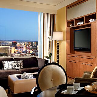 Hilton Grand Vacations at Trump International Hotel Las Vegas — Sample Living Area