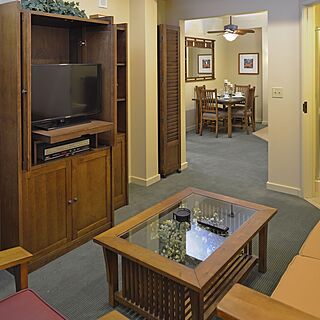 Hilton Vacation Club Cancun Resort Las Vegas — Sample Living Area