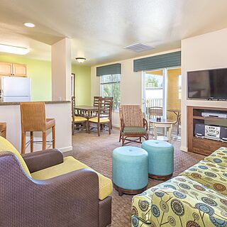 Wyndham & WorldMark Tropicana — Sample Living Area