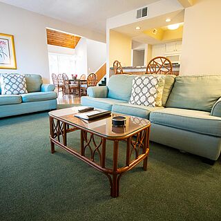Sandcastle Village II &mdash; Sample Living Area