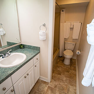 Sandcastle Village II &mdash; Sample Bathroom