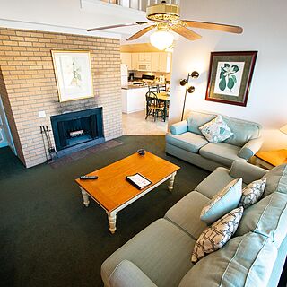 Waterwood Townhomes &mdash; Sample Living Area