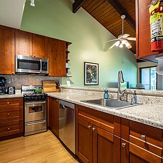 Kapulanikai Vacation Suites — Sample Kitchen