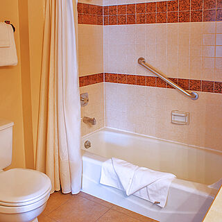 Habitat On Trail Creek — Sample Bathroom