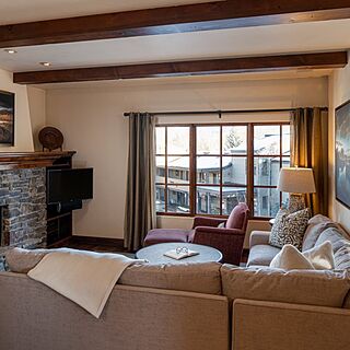 Les Saisons — Sample Living Area