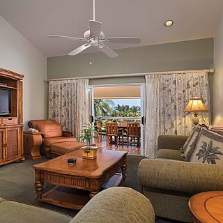 Kona Coast Resort — Sample Living Area