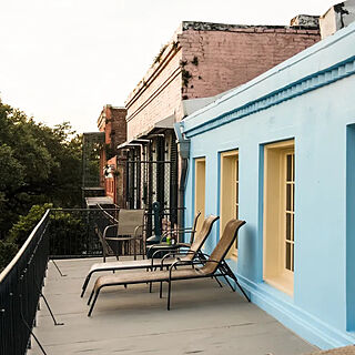 Jean Lafitte House — Sample Balcony