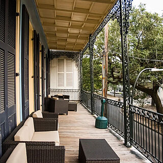 Jean Lafitte House — Sample Balcony