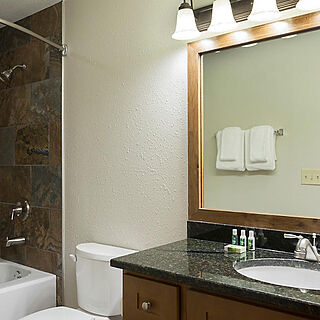 MountainLoft Resort — Sample Bathroom
