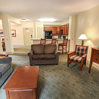 Liftside Village at Hunter Mountain Resort — Sample Living Area