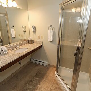 Liftside Village at Hunter Mountain Resort — Sample Bathroom
