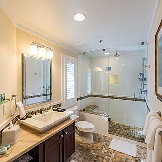 The Abaco Club on Winding Bay — Sample Bathroom