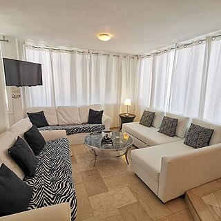 Villas Bavaro Club &mdash; Sample Living Area