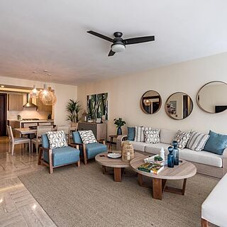 El Portillo Apartahotel — Sample Living Area