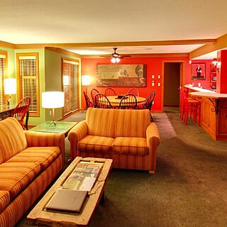 Hilton Grand Vacations Club Whistler — Sample Living Area
